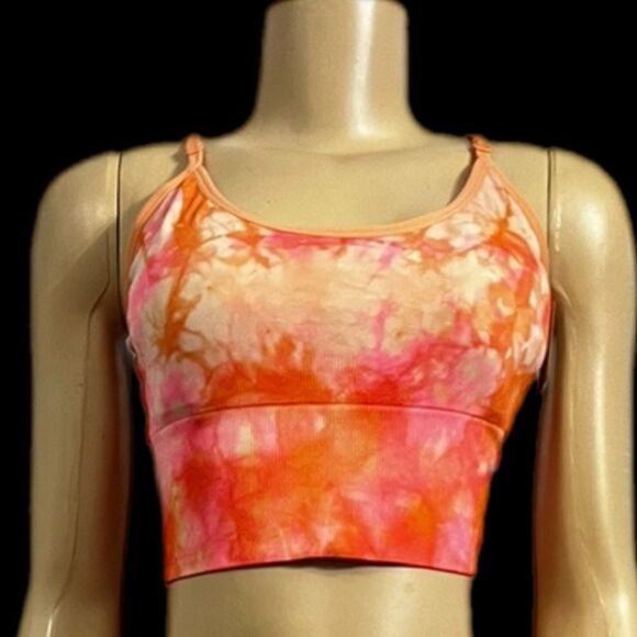Victorias Secret PINK Active Seamless Sports Bra Lightly Padded longline - Picture 9 of 14